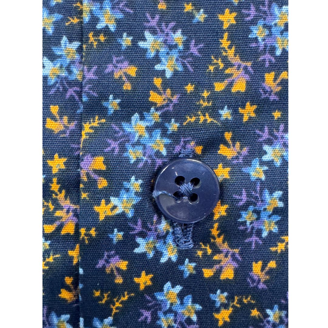 Camicia uomo classica elastam fantasia fiori