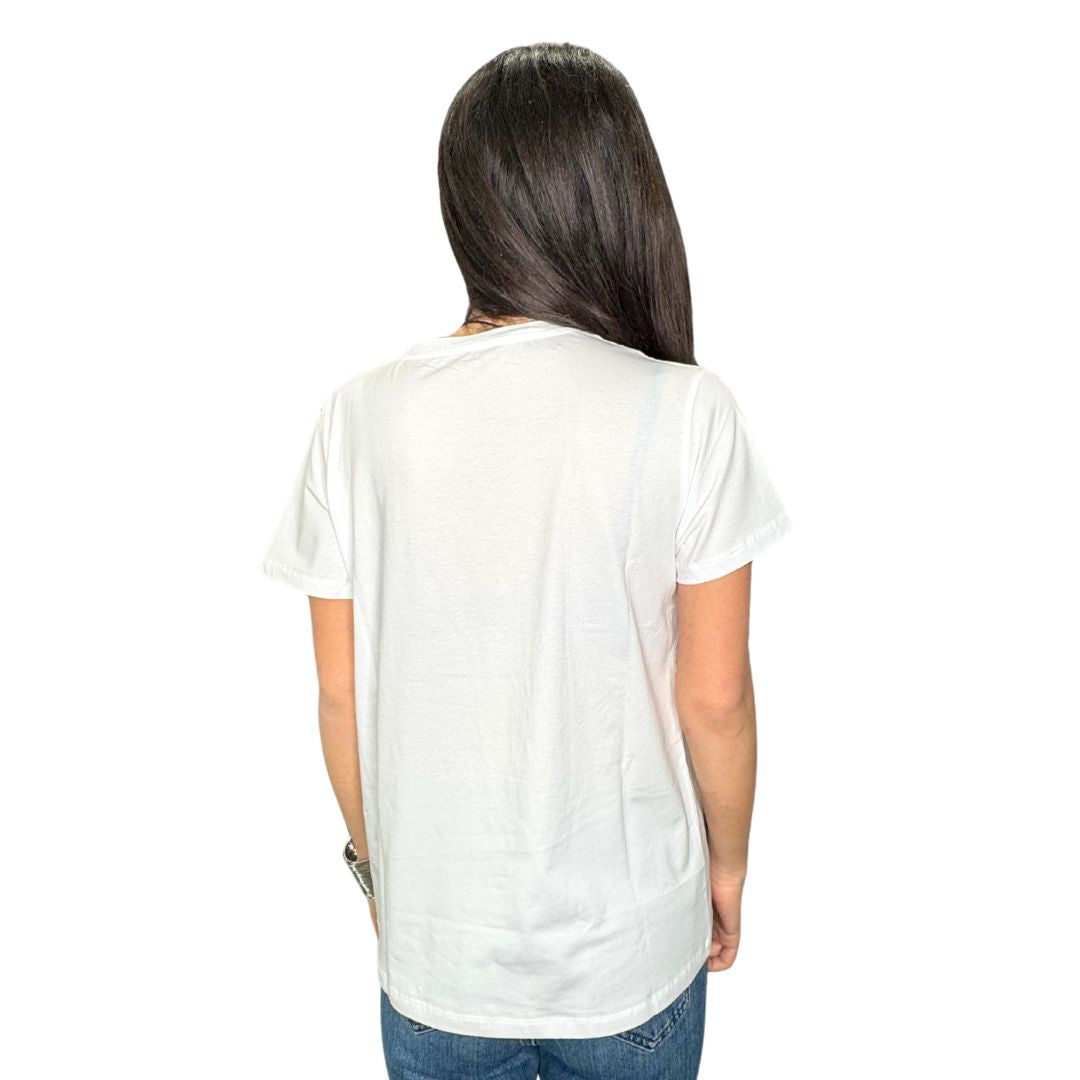 T-shirt donna con orsetto
