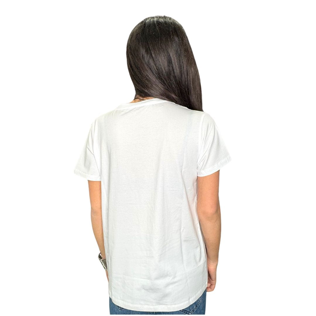 T-shirt donna con orsetto