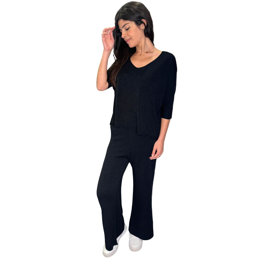 Pantalone donna morbido misto modal