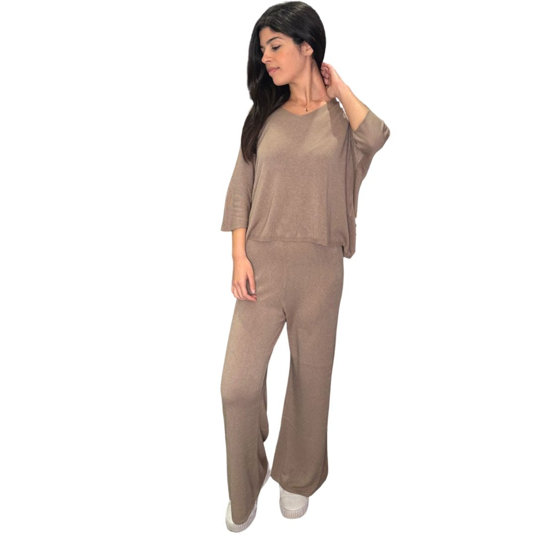 Pantalone donna morbido misto modal