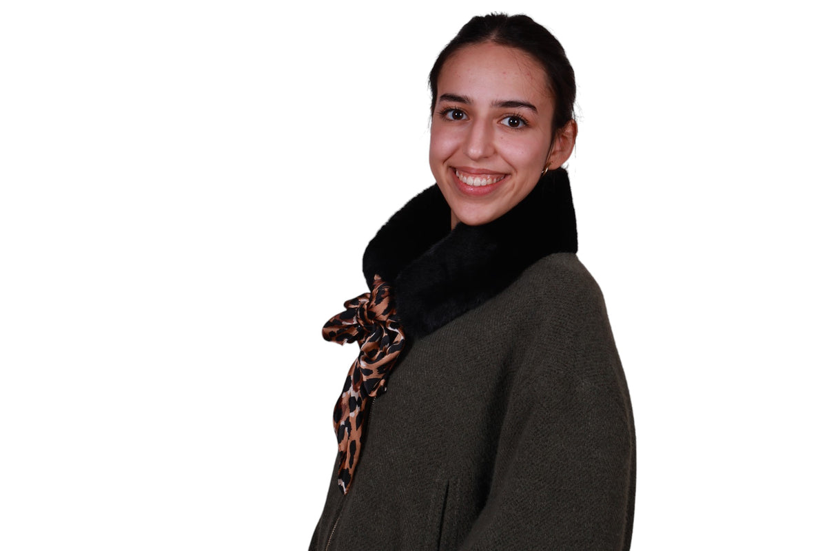 Centopercento Camicie collo pelo foulard leo