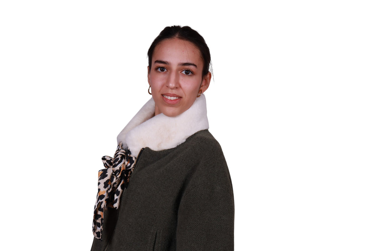 Centopercento Camicie collo pelo foulard leo