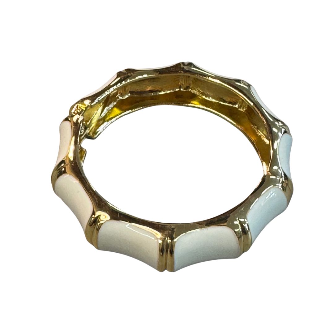 Bracciale donna rigido chiusura molla laccato