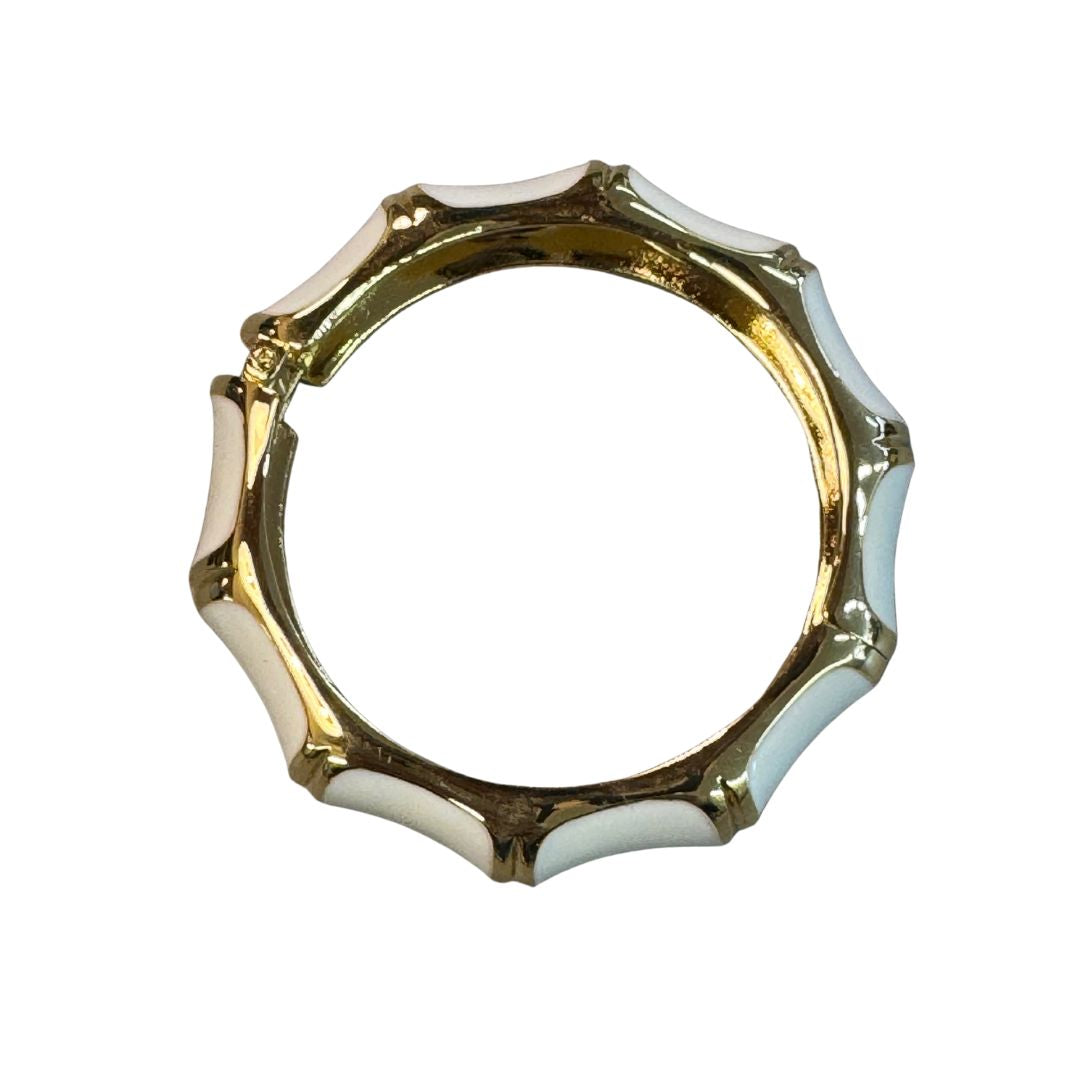 Bracciale donna rigido chiusura molla laccato