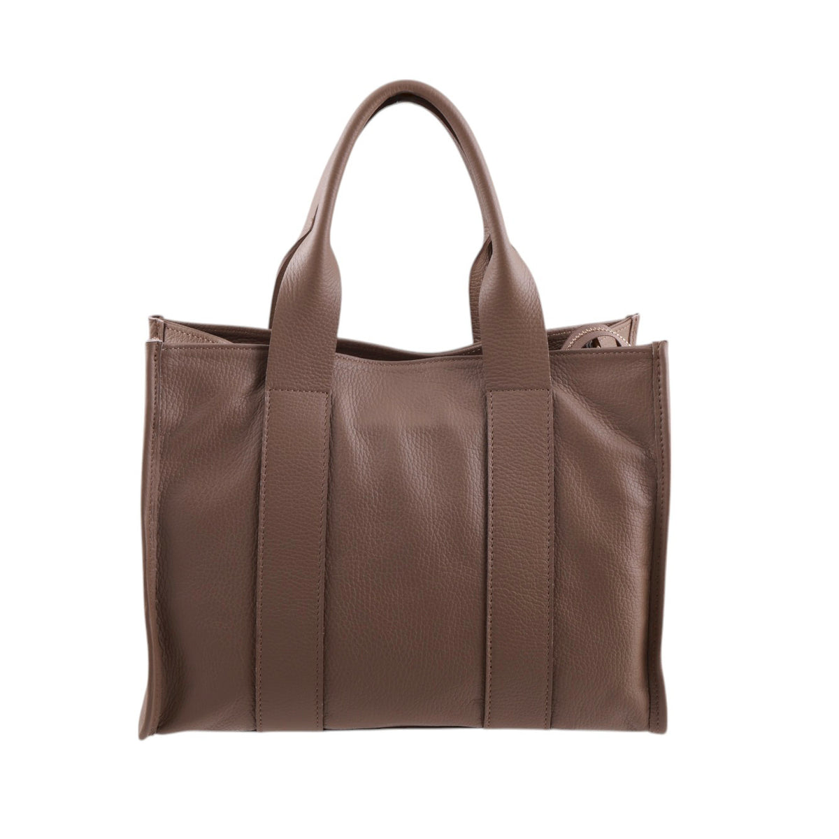 Borsa Shopper in Pelle Martellata