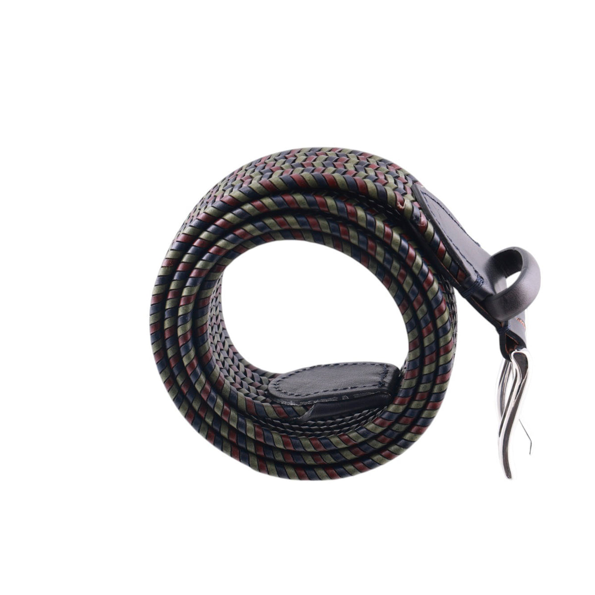 Cintura Elast Intrecci pelle