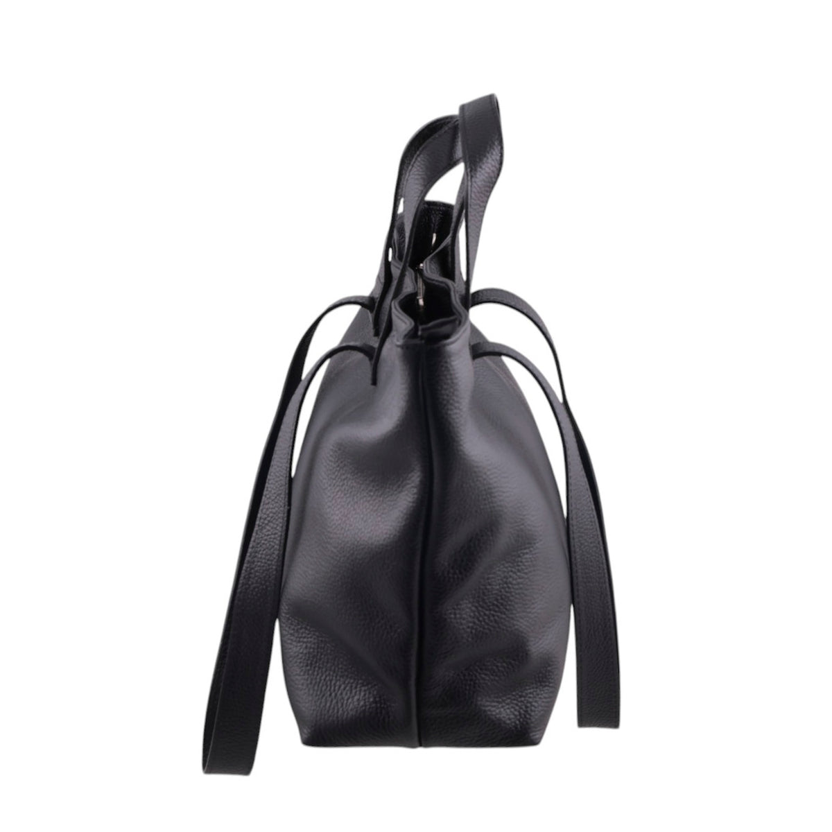 Borsa Shopper in vera Pelle Dollaro