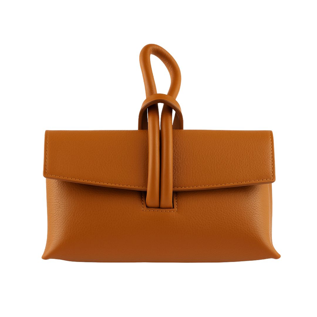 Borsina a nodo in pelle