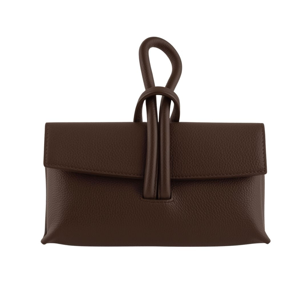 Borsina a nodo in pelle