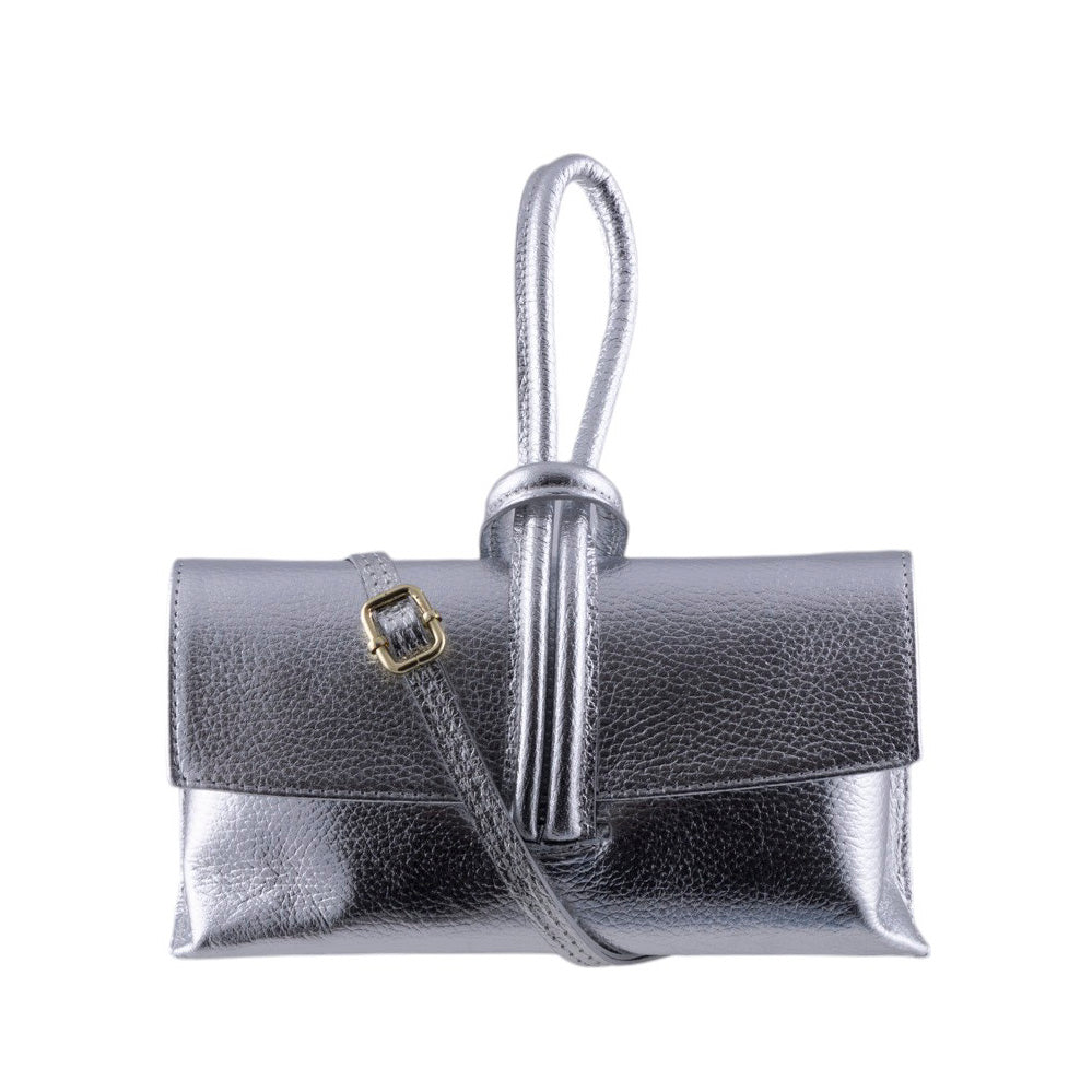 Borsina a nodo in pelle