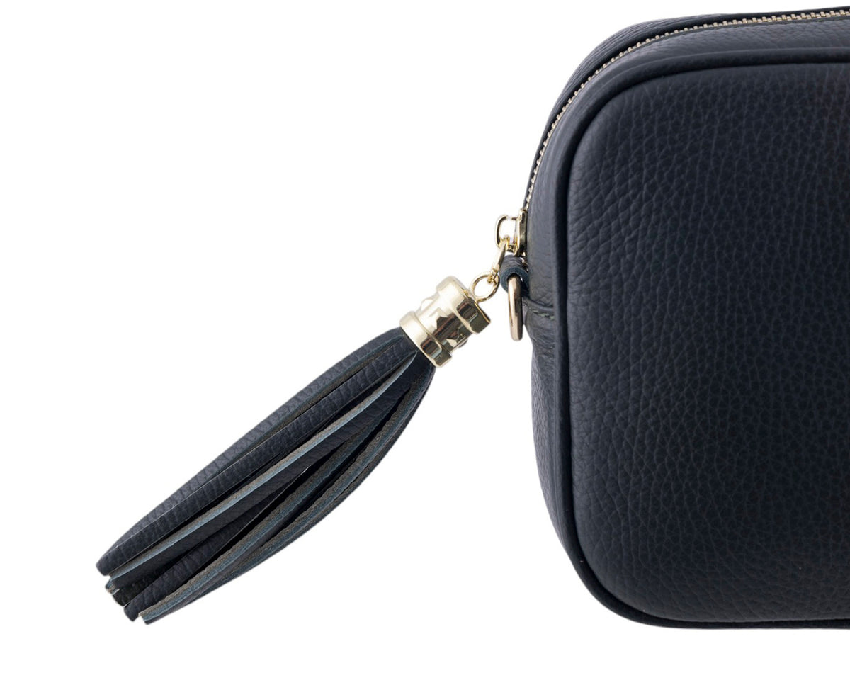 Borsa cubotto in pelle