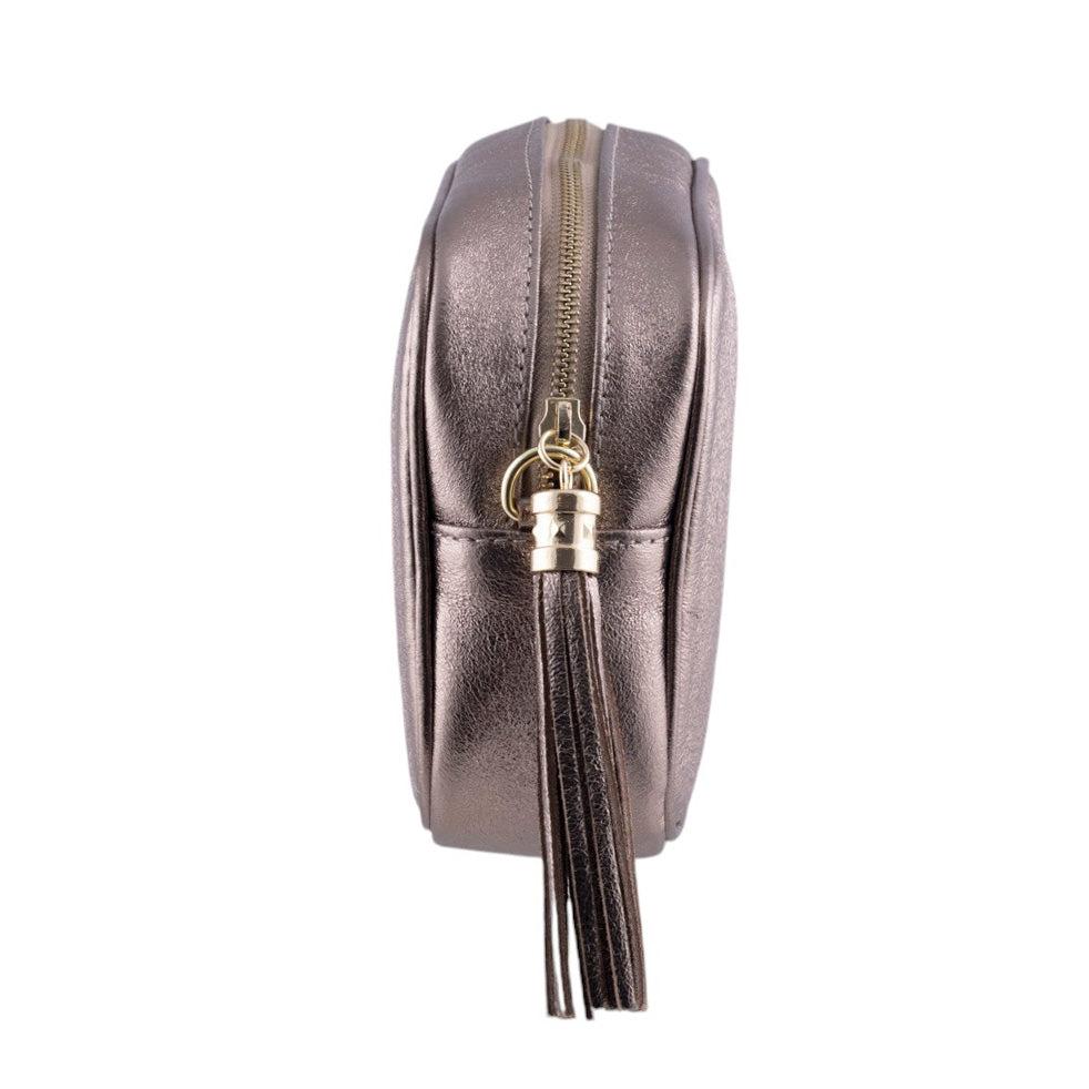 Borsa cubotto in pelle