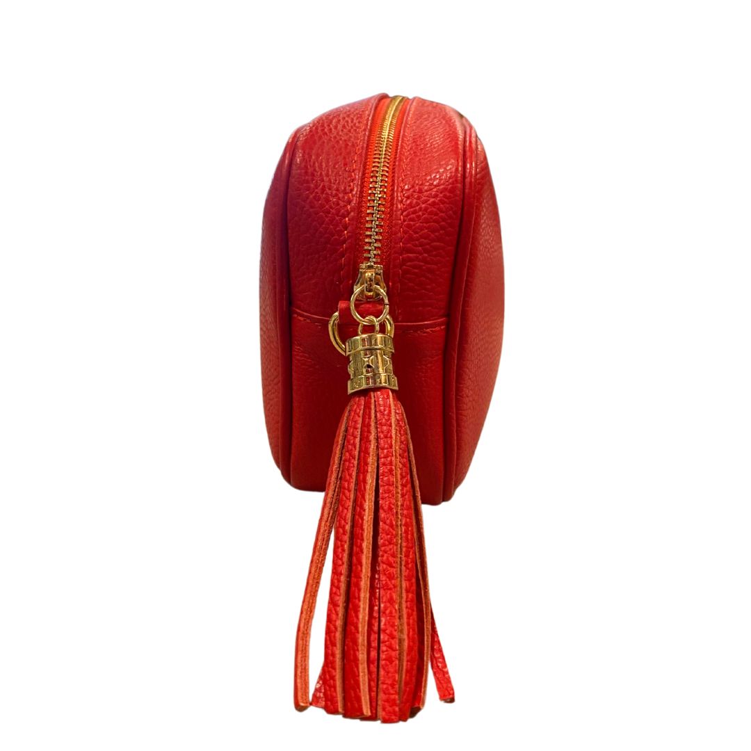 Borsa cubotto in pelle