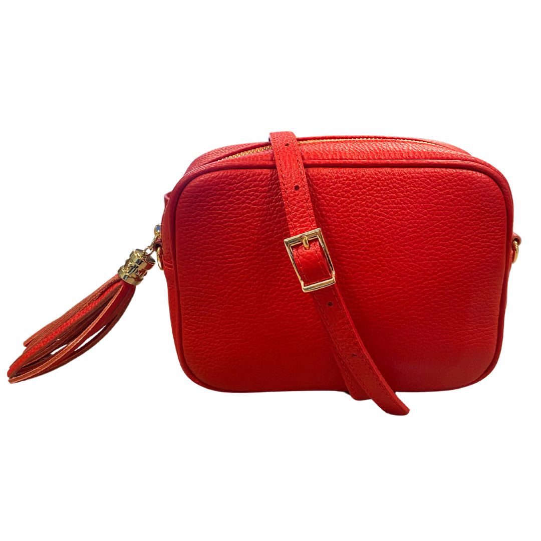 Borsa cubotto in pelle