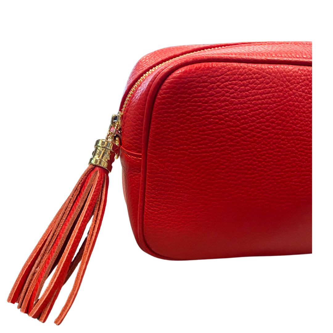 Borsa cubotto in pelle