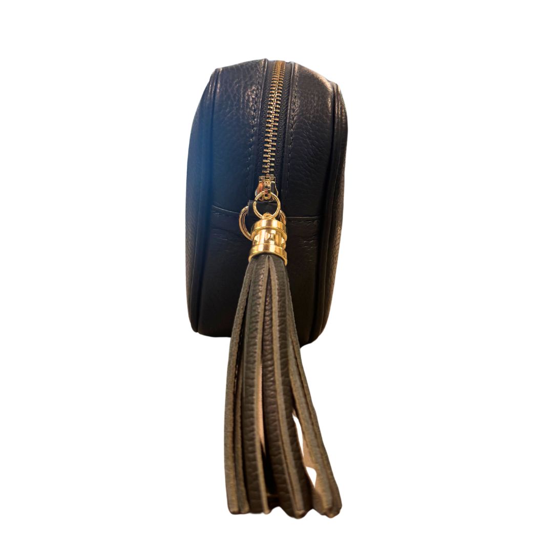 Borsa cubotto in pelle