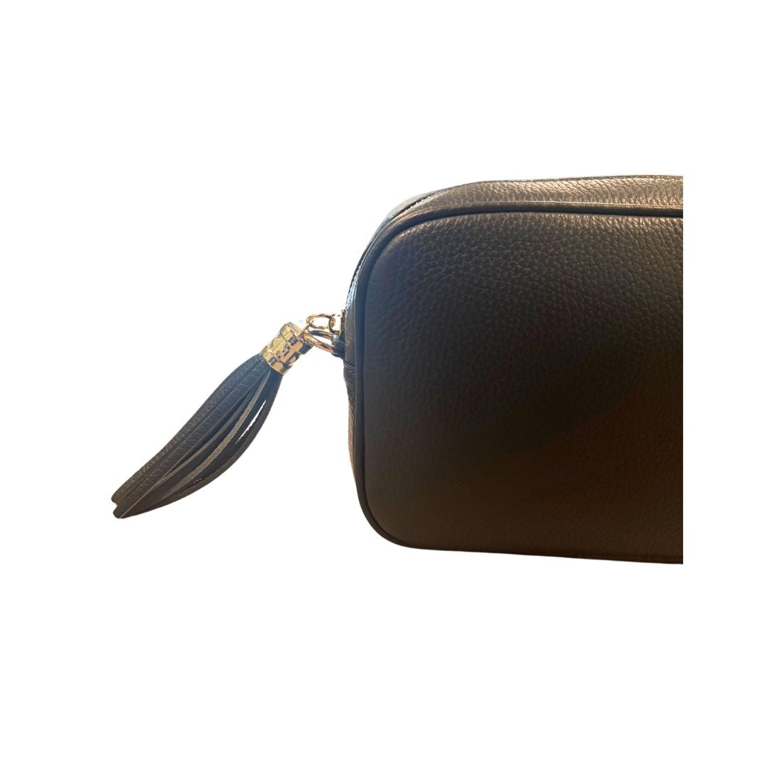 Borsa cubotto in pelle