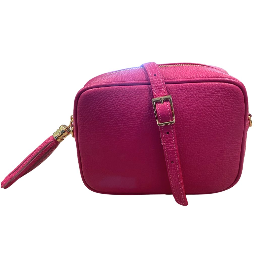 Borsa cubotto in pelle