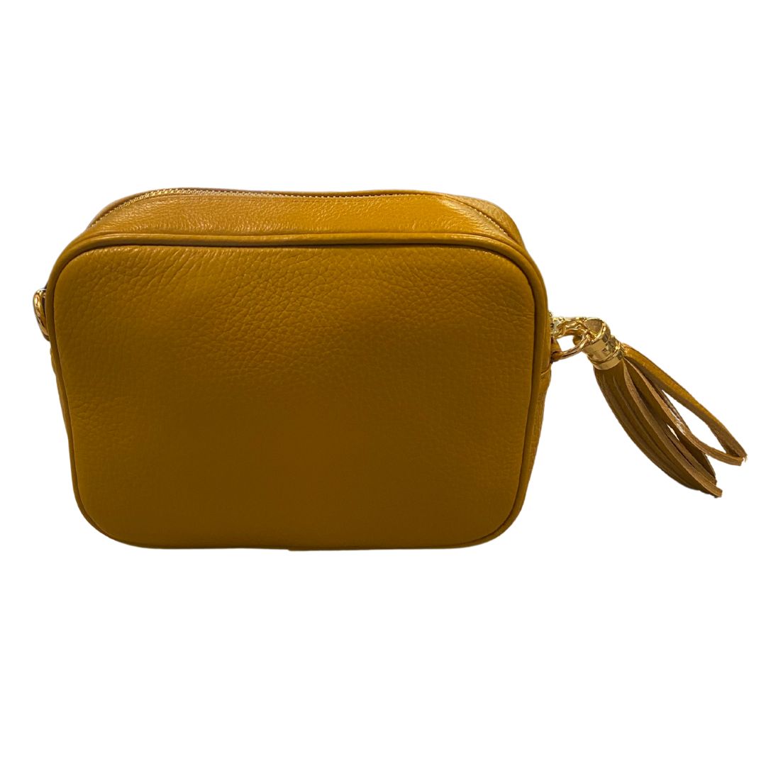 Borsa cubotto in pelle