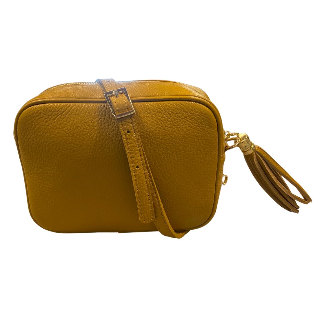 Borsa cubotto in pelle