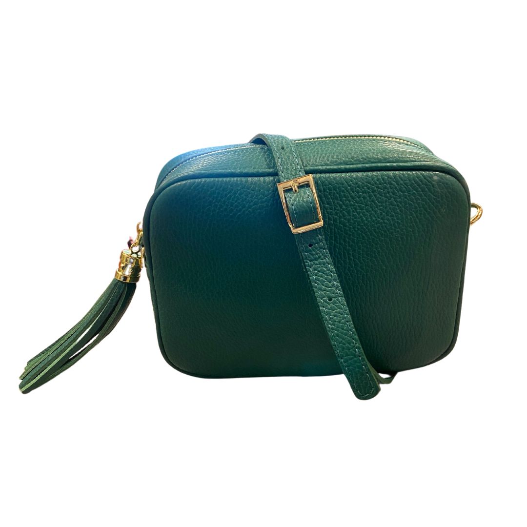 Borsa cubotto in pelle