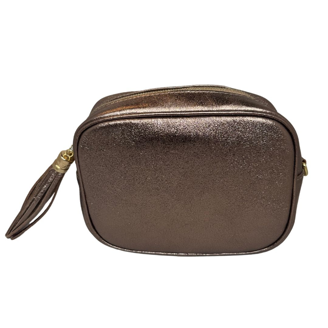 Borsa cubotto in pelle