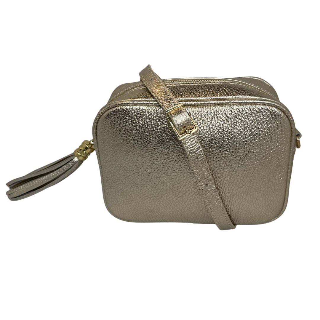 Borsa cubotto in pelle