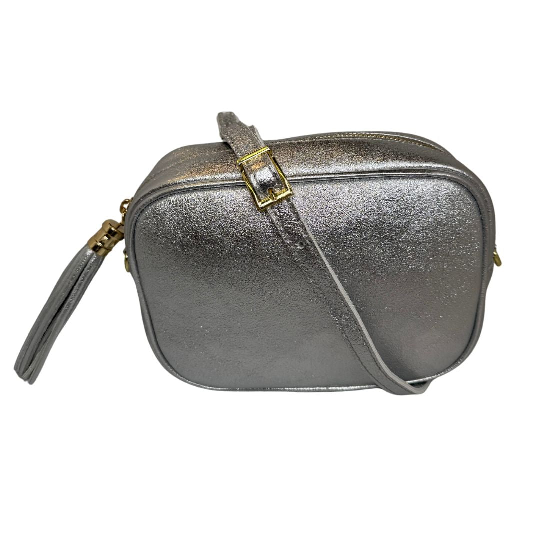 Borsa cubotto in pelle