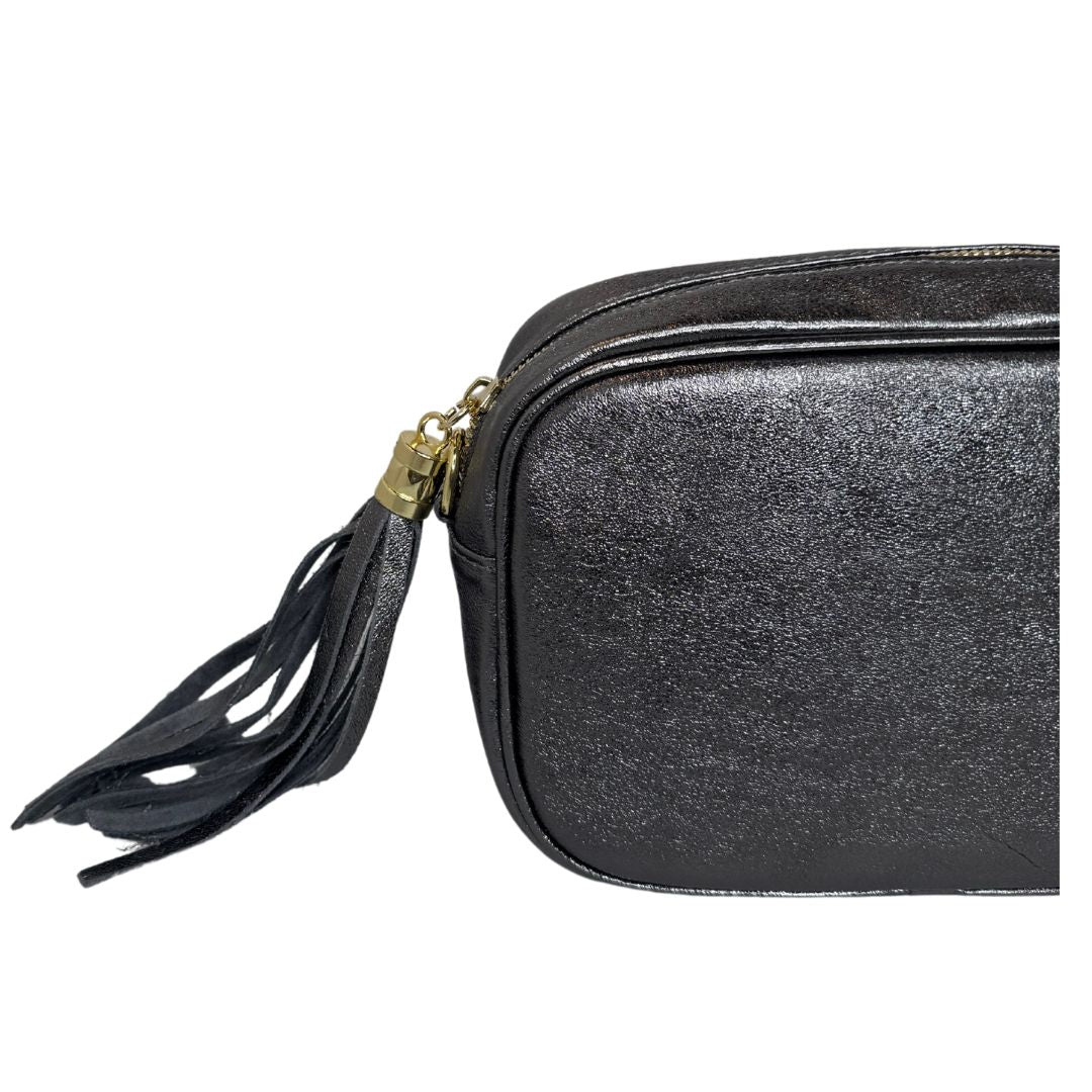 Borsa cubotto in pelle