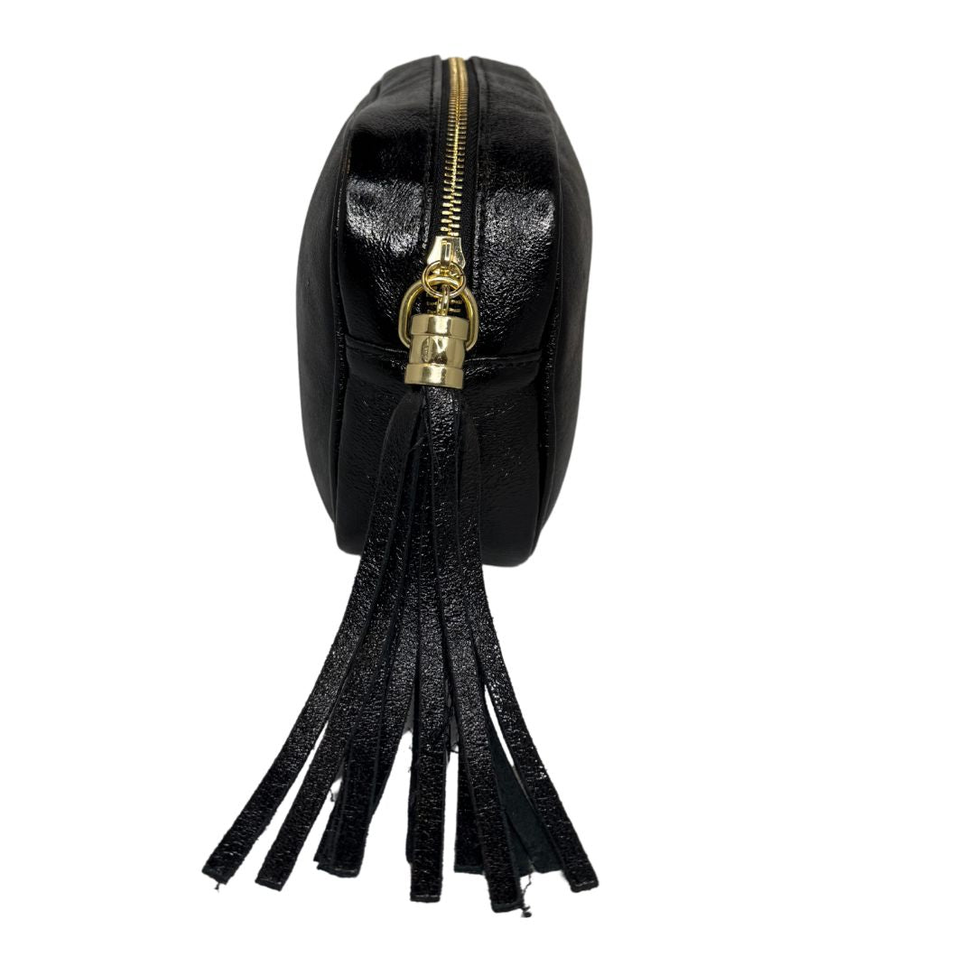 Borsa cubotto in pelle