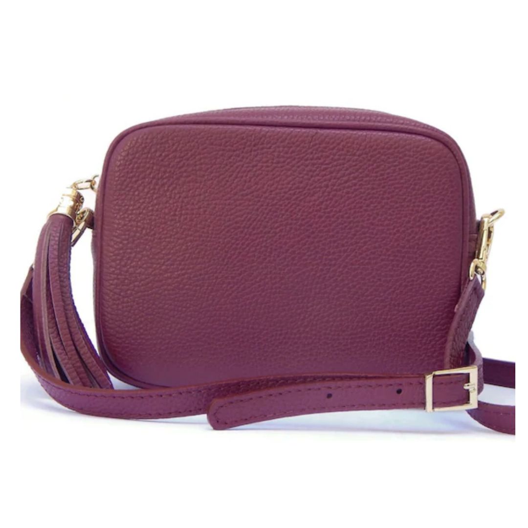 Borsa cubotto in pelle