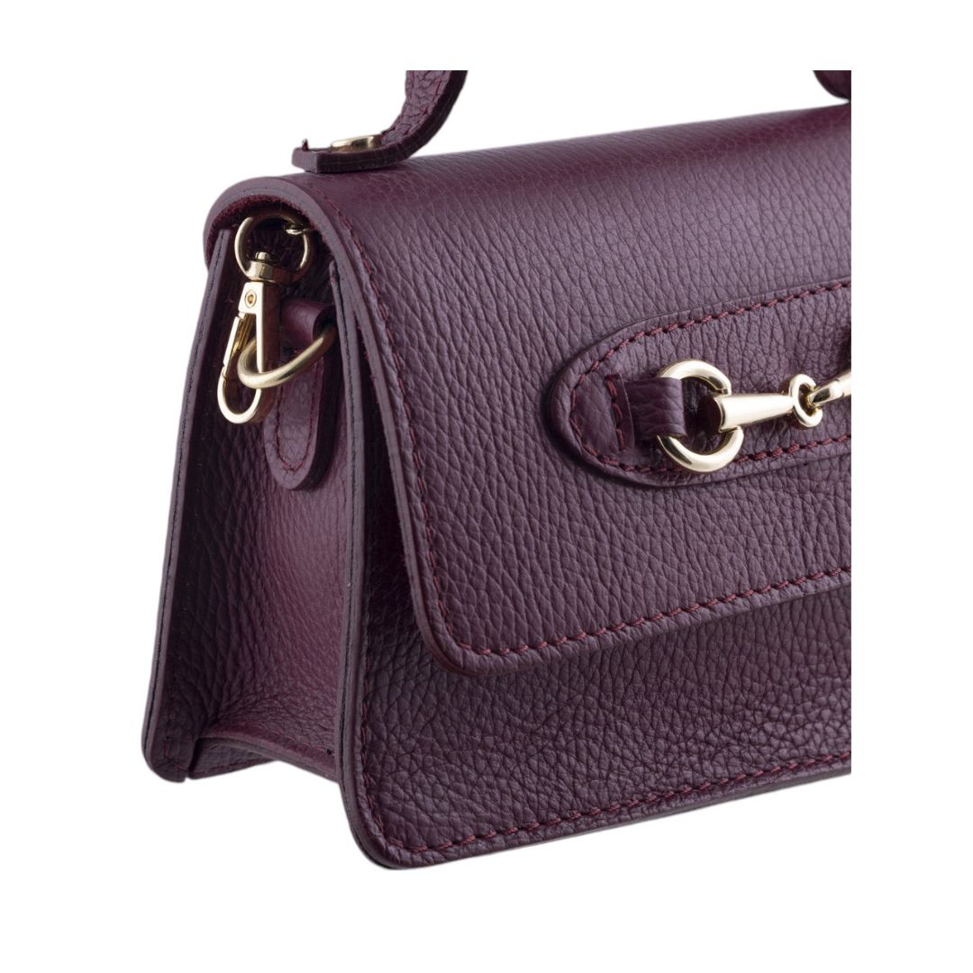 Borsina Trapezio in vera pelle