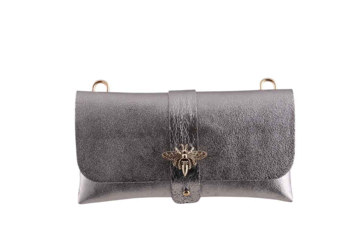 Pochette Ape Con Tracolla Oro