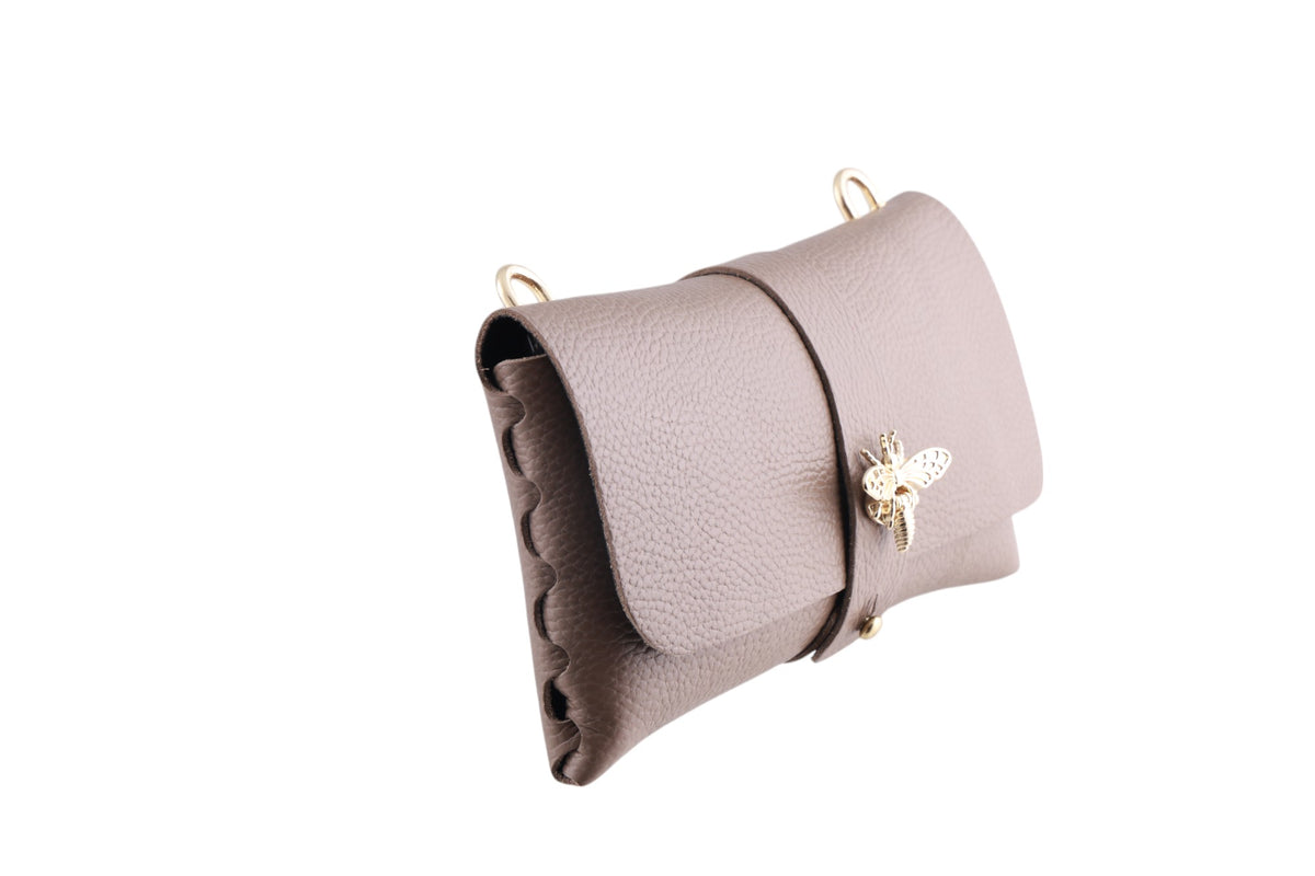 Pochette Ape Con Tracolla Oro