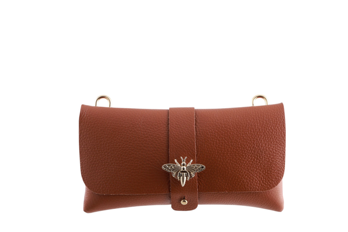 Pochette Ape Con Tracolla Oro