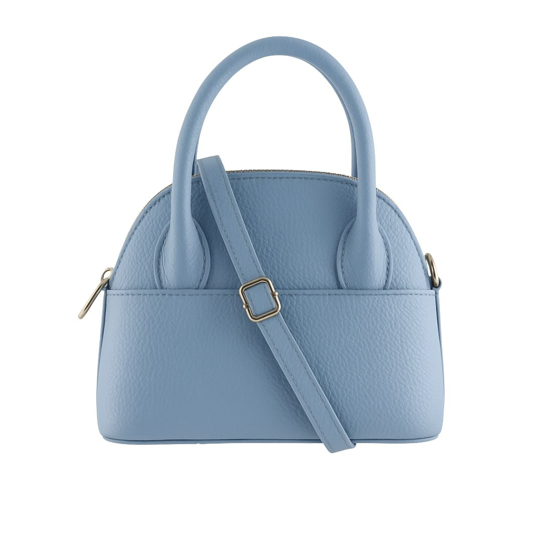 Borsa a Mano in Pelle Martellata