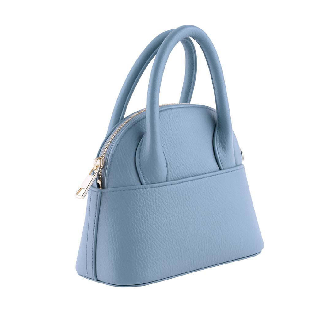 Borsa a Mano in Pelle Martellata