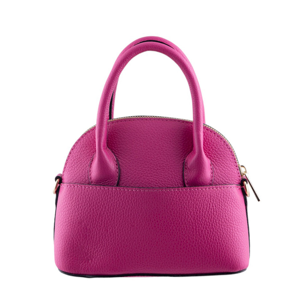 Borsa a Mano in Pelle Martellata