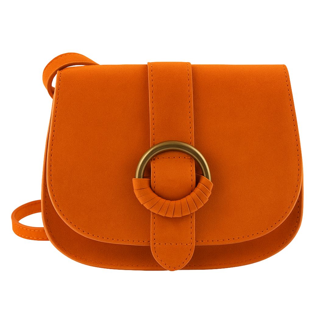 Borsa Boho Chic in Pelle Scamosciata