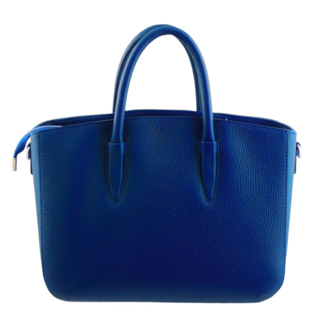 Borsa in Pelle Scamosciata con Tracolla Regolabile