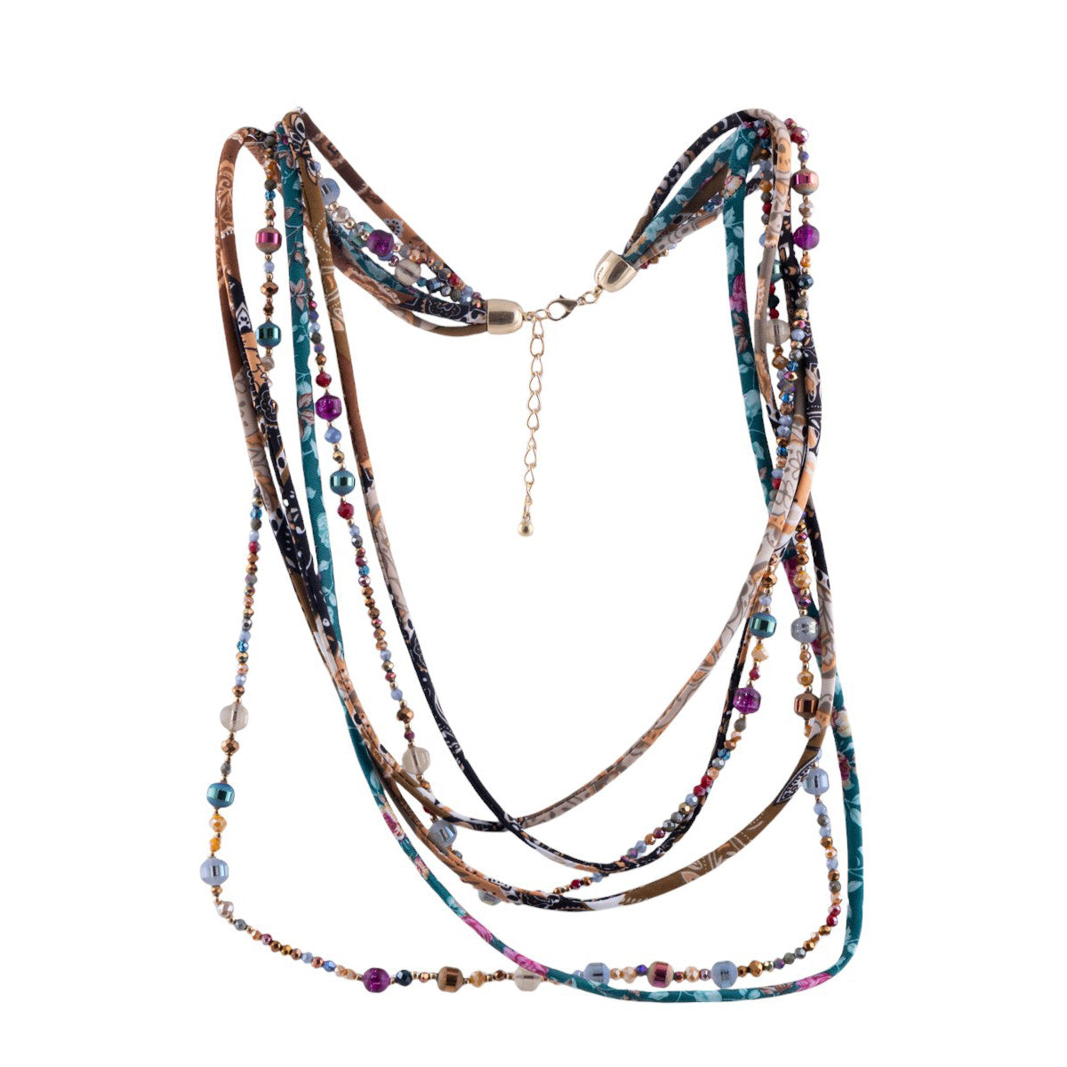 Collana multifili multicolor Centopercento Camicie