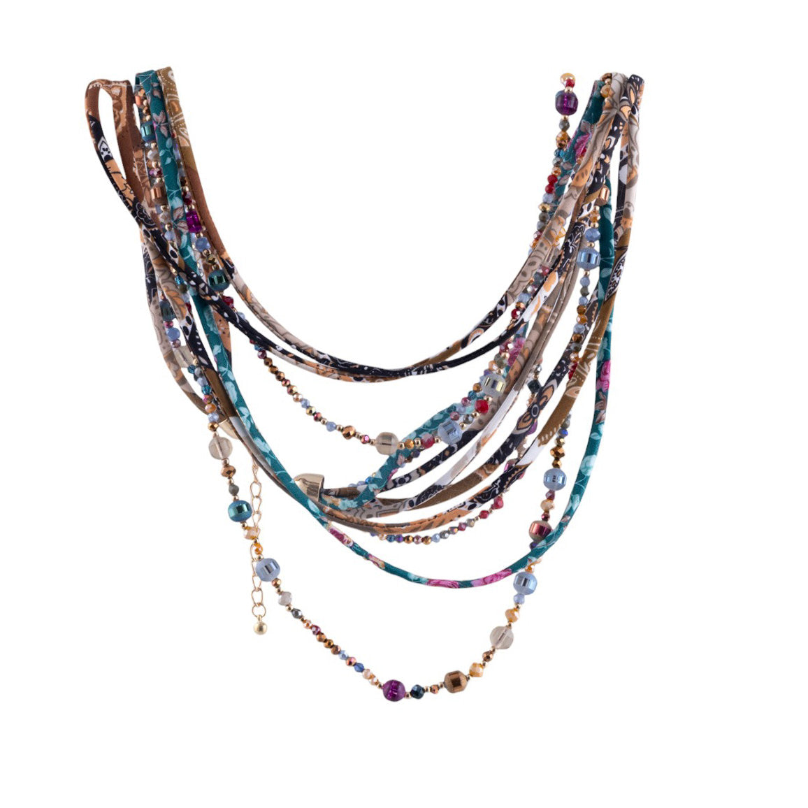 Collana multifili multicolor Centopercento Camicie