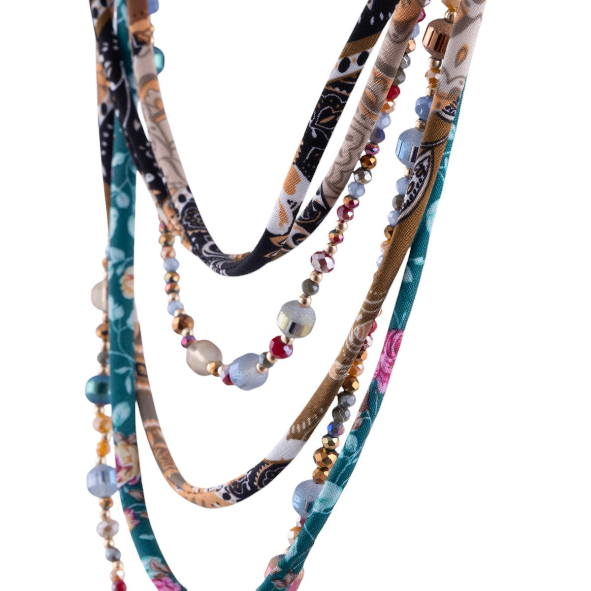 Collana multifili multicolor Centopercento Camicie