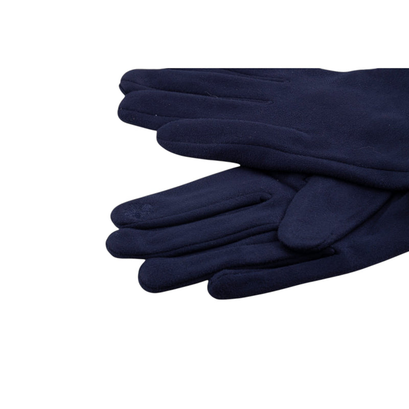 Guanti pelliccia touch liscio