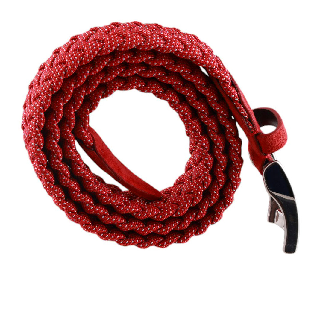 Cintura Elasticizzata-Intrecciata-Fantasia Pois-Made in Italy