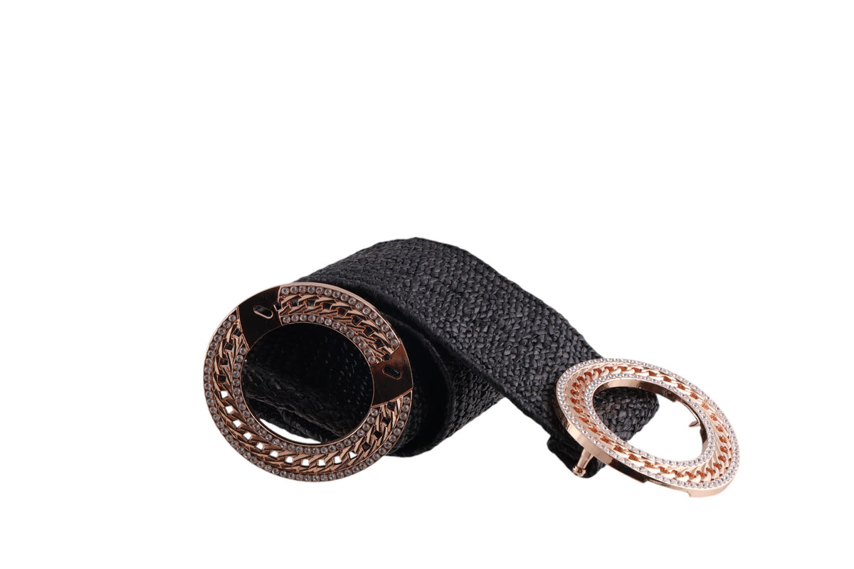 Cintura donna rafia elastam