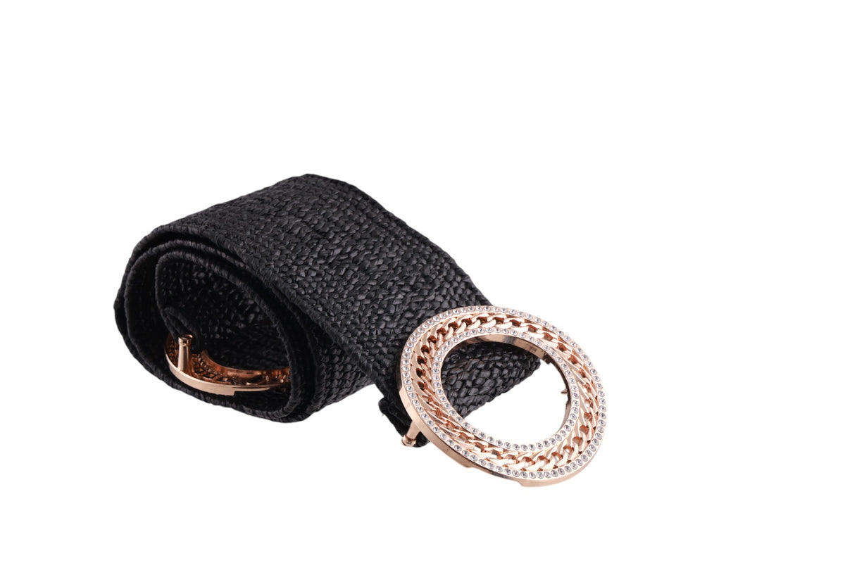 Cintura donna rafia elastam