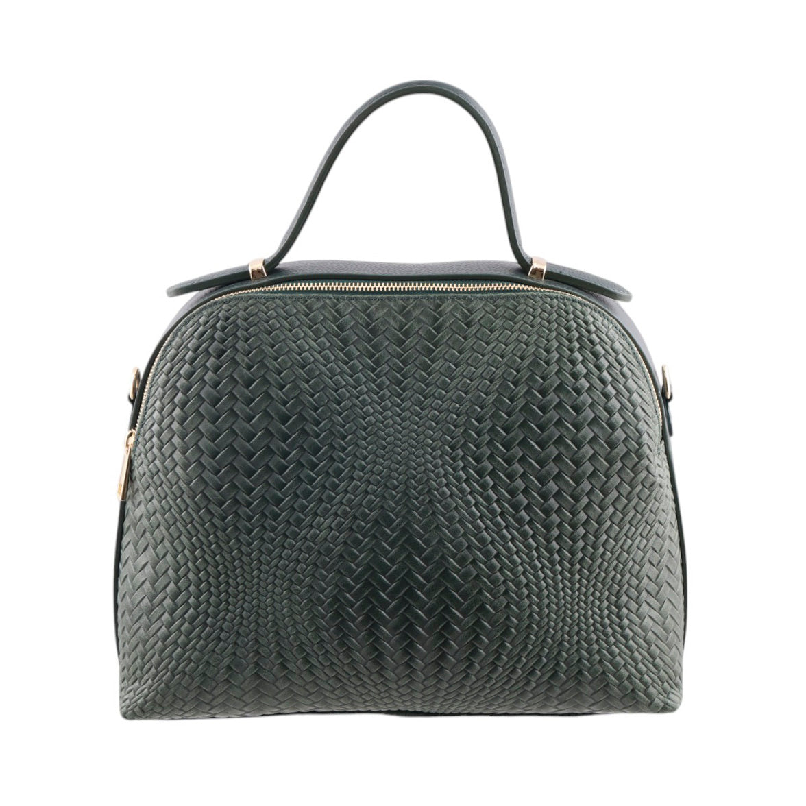 Borsa intrecciata a mano con tracolla