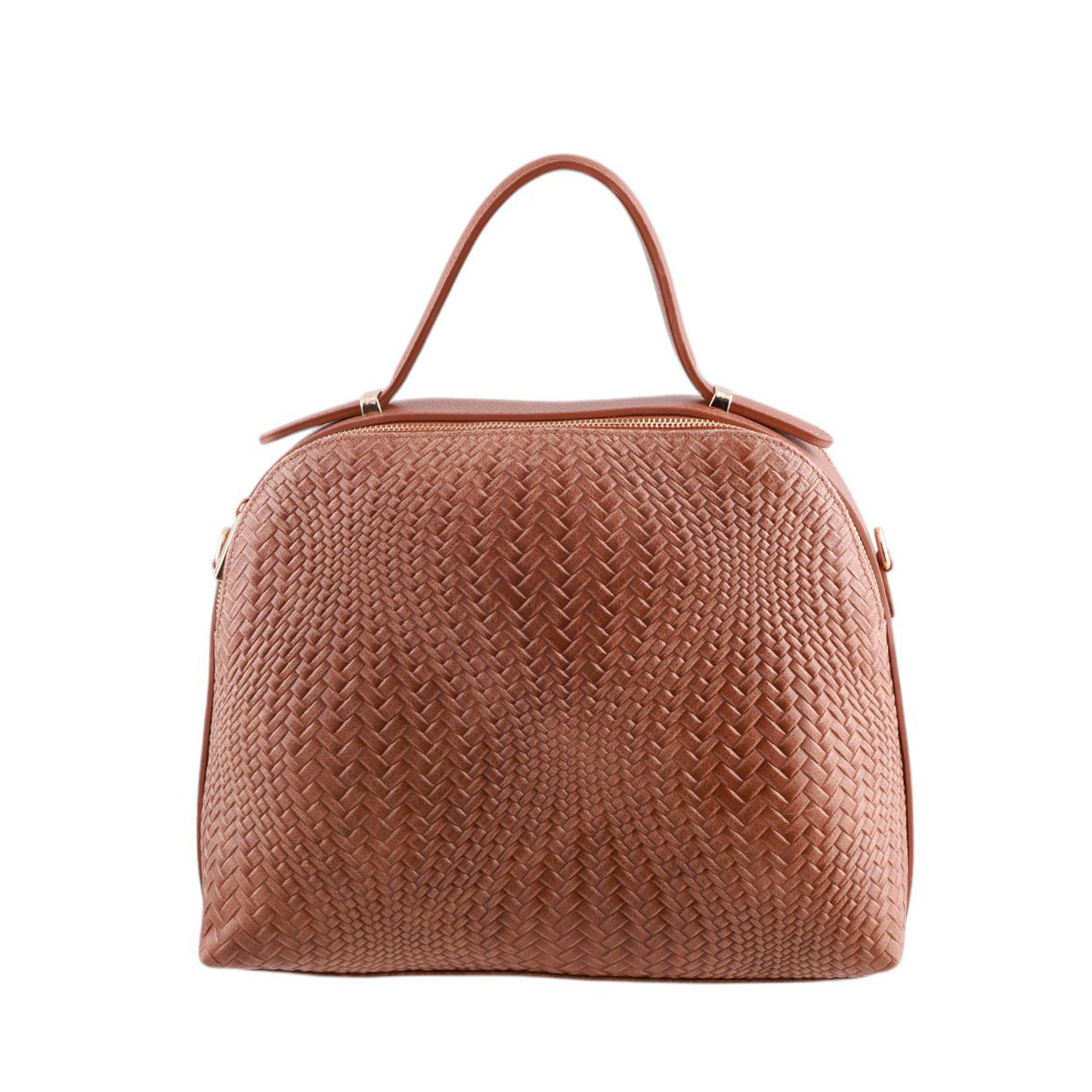 Borsa intrecciata a mano con tracolla